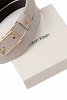 Calvin Klein Γυναικεία Δερμάτινη Ζώνη 2.5mm LV04F7050G VFU Γκρι