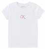 Calvin Klein Παιδικό T-Shirt Για Κορίτσια IG0IG02972 YAF Λευκό