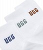 UGG Γυναικείες Κάλτσες Quinlin Logo Quarter 3 Pack 1181412