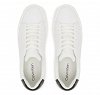 Calvin Klein Ανδρικό Δερμάτινο Sneaker YM0YM01344 01W Λευκό