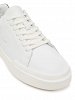 Calvin Klein Ανδρικό Δερμάτινο Sneaker YM0YM01344 01W Λευκό