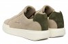 Calvin Klein Ανδρικό Δερμάτινο Sneaker YM0YM01453 0HM Γκρι