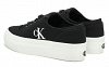 Calvin Klein Γυναικείο Υφασμάτινο Vulc Flatform Low Cv Mg YW0YW01763 0GM Μαύρο