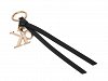 Calvin Klein Μπρελόκ Ck Tassle Bag Charm LV04F1188G Μαύρο/Χρυσό