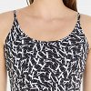 Calvin Klein Scoop One Piece Print KW0KW02086 0GL Monogram Black