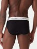 Calvin Klein Underwear Σετ 3 Ανδρικά Σλιπ LV00NB4388 UB1 Μαύρο