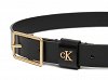 Calvin Klein Γυναικεία Δερμάτινη Ζώνη 2.5mm LV04F7050G YIH Μαύρο