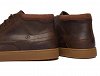 Clarks Ανδρικά Δερμάτινα Μποτάκια Lydford Mid 26327459 Καφέ