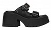 WindsorSmith Covert Sandal 0112001030 Black Leather
