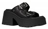WindsorSmith Covert Sandal 0112001030 Black Leather