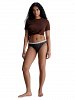 Calvin Klein High Leg Thong QD5051E UB1 Black