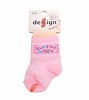 Βρεφικά Καλτσάκια 1Pair Design Baby 001.560 Ροζ