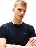 Tommy Hilfiger Σετ 2 Ανδρικά T-Shirt DM0DM20687 0XU Μπλε/Γκρι