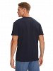 Tommy Hilfiger Ανδρικό T-Shirt Linear Logo DM0DM20744 CIG Μπλε