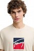 Tommy Hilfiger Ανδρικό T-Shirt DM0DM21940 ACH Μπεζ