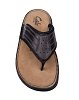 Apostolidis Shoes Δερμάτινη Ανδρική Σαγιονάρα 365072 Μαυρο