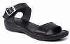 Apostolidis Shoes Δερμάτινο Πέδιλο 9270 Μαύρο