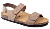 Plakton Sandals Belinda 185968 Nabuck Taupe