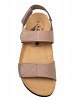 Plakton Sandals Belinda 185968 Nabuck Taupe