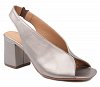 Paola Ferri Δερμάτινο Πέδιλο D5259 Pearly Silver
