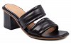 Paola Ferri Δερμάτινο Mule D3181 Glossy Nero