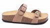 Plakton Ανατομικές Παντόφλες CP Bombay 341032 Nobuck 2 Taupe