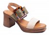 Γυναικεία Δερμάτινα Πέδιλα Eva Frutos 3657 Dune Multi Carey