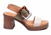 Γυναικεία Δερμάτινα Πέδιλα Eva Frutos 3657 Dune Multi Carey