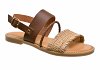 Apostolidis Shoes Sandals 946 Μπεζ/Καφε