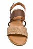 Apostolidis Shoes Sandals 946 Μπεζ/Καφε