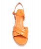 Tamaris Δερμάτινη Πλατφόρμα 1-28352-44 606 Orange