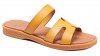 Marila Δερμάτινη Flat Παντόφλα 748-25028-27 Κίτρινο