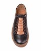 Apostolidis Shoes Δερμάτινο Παπούτσι F300 Μαύρο