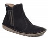 On Foot Botin Cremallera Nobuck 20802 Negro