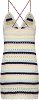 Tommy Hilfiger Tjw Ultra Mini Crochet Dress DW0DW15365 ZHO Lemon Zest/Multi