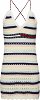 Tommy Hilfiger Tjw Ultra Mini Crochet Dress DW0DW15365 ZHO Lemon Zest/Multi