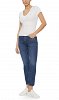 Tommy Hilfiger Tjw Slim Essential Rib V DW0DW17385 YBR White