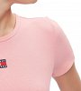 Tommy Hilfiger Γυναικείο T-Shirt Slim Badge Rib Tee DW0DW17881 TH3 Ροζ