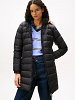 Tommy Hilfiger Essential Hooded Down Coat DW0DW18864 BDS Μαύρο