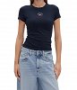 Tommy Hilfiger Γυναικείο T-Shirt Tjw Slim Essential Logo 2 Tee DW0DW20316 C1G Μπλε