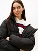 Tommy Hilfiger Hooded Puffer Jacket DW0DW21625 BDS Μαύρο
