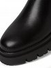 Tamaris Δερμάτινη Μπότα Flat 1-25608-43 001 Black