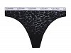 Calvin Klein High Leg Thong QD5051E UB1 Black