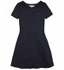 Tommy Hilfiger Punto Skater Dress KG0KG07192 DW5 Desert Sky