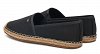 Tommy Hilfiger Γυναικείες Εσπαντρίγιες Flag Canvas Espadrille FW0FW08541 BDS Μαύρο