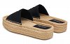 Calvin Klein Γυναικεία Παντόφλα Εσπαντρίγια HW0HW02894 BEH Μαύρο
