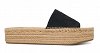 Calvin Klein Γυναικεία Παντόφλα Εσπαντρίγια HW0HW02894 BEH Μαύρο