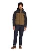 Timberland Ανδρικό Μπουφάν Archive Puffer Jacket A6S41 DX8 Λαδί/Μαύρο