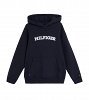 Tommy Hilfiger Arched Hoodie KB0KB08290 DW5 Desert Sky