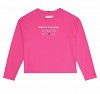 Tommy Hilfiger Script Tee L/S KG0KG07643 TP1 Hot Magenta